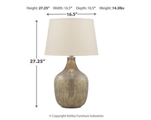 Load image into Gallery viewer, Mari Glass Table Lamp (1/CN)
