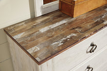 Load image into Gallery viewer, Willowton / Panel Headboard With Mirrored Dresser
