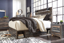 Load image into Gallery viewer, Drystan  Panel Bed With 2 Storage Drawers With Mirrored Dresser, Chest And Nightstand
