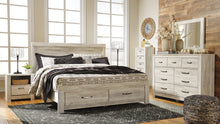 Load image into Gallery viewer, Bellaby  Platform Bed With 2 Storage Drawers With Mirrored Dresser, Chest And 2 Nightstands
