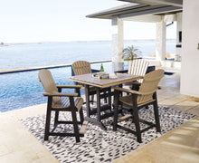 Load image into Gallery viewer, Fairen Trail Outdoor Counter Height Dining Table and 4 Barstools
