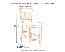 Load image into Gallery viewer, Ralene Counter Height Dining Table and 6 Barstools with Storage
