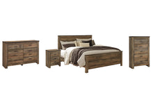 Load image into Gallery viewer, Trinell King Panel Bed with Dresser, Chest and Nightstand
