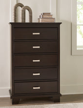 Load image into Gallery viewer, Covetown Twin Panel Bed with Mirrored Dresser, Chest and 2 Nightstands
