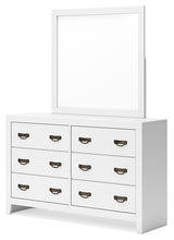 Load image into Gallery viewer, Binterglen Full Panel Bed with Mirrored Dresser, Chest and 2 Nightstands
