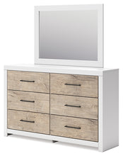 Load image into Gallery viewer, Charbitt Queen Panel Bed with Mirrored Dresser, Chest and 2 Nightstands
