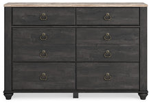 Load image into Gallery viewer, Nanforth Queen Panel Bed with Dresser
