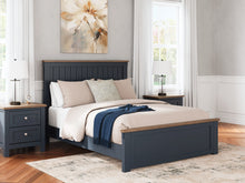 Load image into Gallery viewer, Landocken Queen Panel Bed with Mirrored Dresser, Chest and 2 Nightstands
