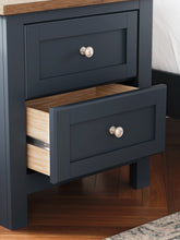 Load image into Gallery viewer, Landocken Queen Panel Bed with Mirrored Dresser, Chest and 2 Nightstands
