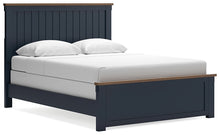 Load image into Gallery viewer, Landocken Queen Panel Bed with Mirrored Dresser and 2 Nightstands
