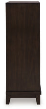 Load image into Gallery viewer, Neymorton King Upholstered Panel Bed with Mirrored Dresser and Chest
