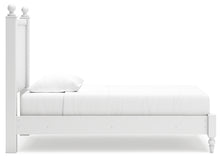 Load image into Gallery viewer, Mollviney Twin Panel Bed with Mirrored Dresser
