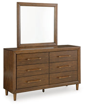 Load image into Gallery viewer, Lyncott Queen Upholstered Bed with Mirrored Dresser, Chest and 2 Nightstands

