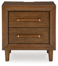 Load image into Gallery viewer, Lyncott Queen Upholstered Bed with Mirrored Dresser, Chest and 2 Nightstands
