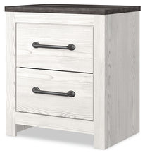 Load image into Gallery viewer, Gerridan Queen Panel Bed with Mirrored Dresser, Chest and Nightstand
