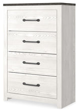 Load image into Gallery viewer, Gerridan Queen Panel Bed with Mirrored Dresser, Chest and Nightstand
