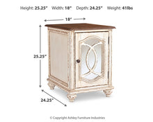 Load image into Gallery viewer, Realyn Chair Side End Table
