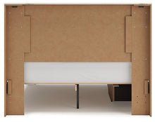 Load image into Gallery viewer, Lawroy Queen Panel Bed with Mirrored Dresser and Nightstand
