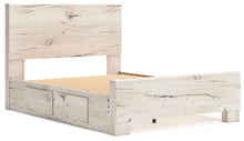 Load image into Gallery viewer, Lawroy Queen Panel Bed with Mirrored Dresser and Nightstand
