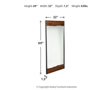 Load image into Gallery viewer, Panchali Floor Mirror
