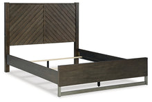Load image into Gallery viewer, Arkenton Queen Panel Bed with Mirrored Dresser and 2 Nightstands
