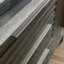Load image into Gallery viewer, Arkenton Queen Panel Bed with Mirrored Dresser and 2 Nightstands
