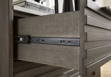 Load image into Gallery viewer, Arkenton Queen Panel Bed with Mirrored Dresser and 2 Nightstands
