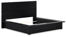 Load image into Gallery viewer, Londer King Panel Bed with Mirrored Dresser
