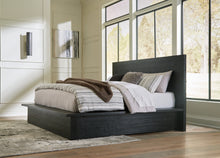 Load image into Gallery viewer, Londer King Panel Bed with Mirrored Dresser
