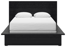 Load image into Gallery viewer, Londer Queen Panel Bed with Mirrored Dresser
