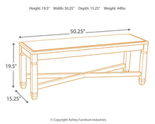 Load image into Gallery viewer, Bolanburg Large UPH Dining Room Bench
