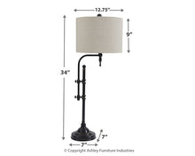 Load image into Gallery viewer, Anemoon Metal Table Lamp (1/CN)
