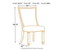 Load image into Gallery viewer, Bolanburg Dining UPH Side Chair (2/CN)
