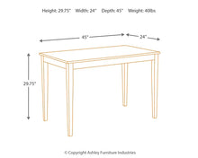 Load image into Gallery viewer, Kimonte Rectangular Dining Room Table
