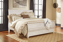 Load image into Gallery viewer, Willowton  Sleigh Bed
