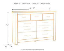 Load image into Gallery viewer, Bellaby Seven Drawer Dresser
