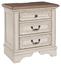 Load image into Gallery viewer, Realyn Three Drawer Night Stand
