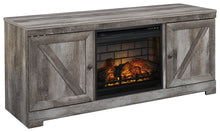 Load image into Gallery viewer, Wynnlow 63&quot; TV Stand with Electric Fireplace
