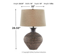 Load image into Gallery viewer, Magan Metal Table Lamp (1/CN)
