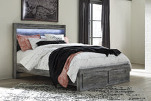 Load image into Gallery viewer, Baystorm Queen Panel Bed with 2 Storage Drawers with Dresser
