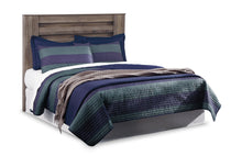 Load image into Gallery viewer, Zelen King/California King Panel Headboard with Mirrored Dresser, Chest and 2 Nightstands
