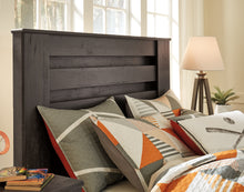 Load image into Gallery viewer, Brinxton Full Panel Bed with Mirrored Dresser, Chest and 2 Nightstands
