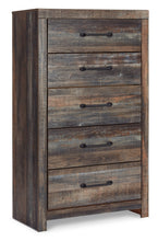 Load image into Gallery viewer, Drystan King Panel Bookcase Bed with Mirrored Dresser and Chest
