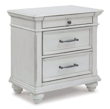Load image into Gallery viewer, Kanwyn Queen Panel Bed with Mirrored Dresser and 2 Nightstands
