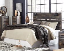Load image into Gallery viewer, Drystan King Panel Headboard with Mirrored Dresser and Chest
