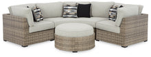 Load image into Gallery viewer, Calworth 5-Piece Outdoor Sectional with Ottoman
