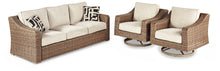 Load image into Gallery viewer, Beachcroft Outdoor Sofa with 2 Lounge Chairs
