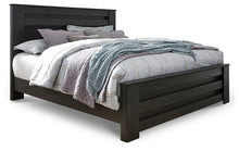 Load image into Gallery viewer, Brinxton King Panel Bed with Mirrored Dresser and Nightstand
