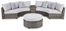 Load image into Gallery viewer, Harbor Court 3-Piece Outdoor Sectional with Ottoman
