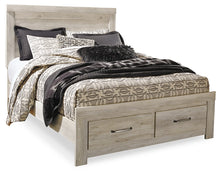 Load image into Gallery viewer, Bellaby Queen Platform Bed with 2 Storage Drawers with Mirrored Dresser and Nightstand
